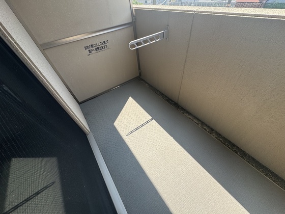 バルコニー　※別部屋の写真です