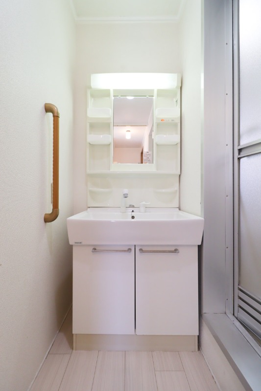 洗面設備　図面と現状に相違がある場合には現状を優先