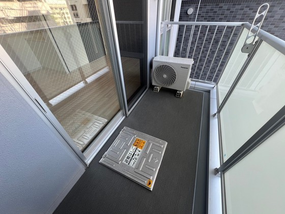 バルコニー　※別部屋の写真です