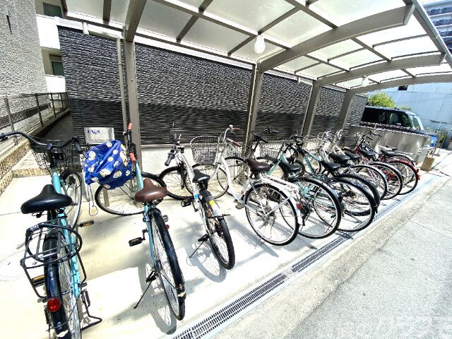 その他共有部分　駐輪場はココです。