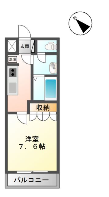 リバティ　ウイングの間取り