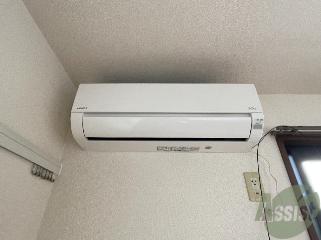 その他設備　エアコンが付いているので夏も冬も快適ですね～