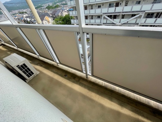 バルコニー　※別部屋の写真です