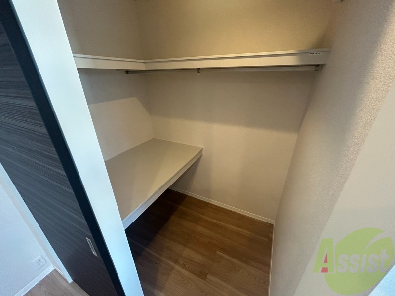 収納　ウォークインクローゼットのため荷物の多い方にもおすすめです