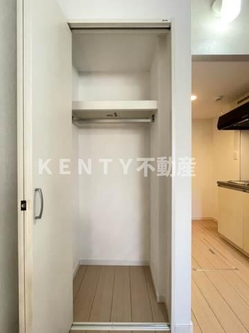 収納　大きなスペースがあり、収納には困りません