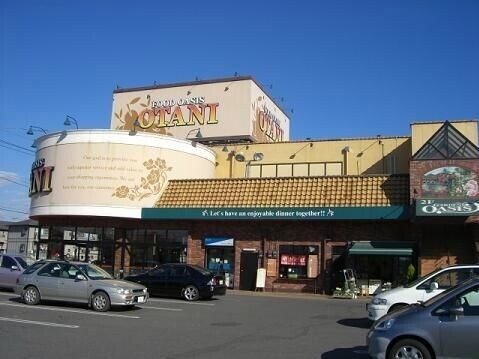 スーパー　フードオアシスOTANI鶴田店（スーパー）まで499m