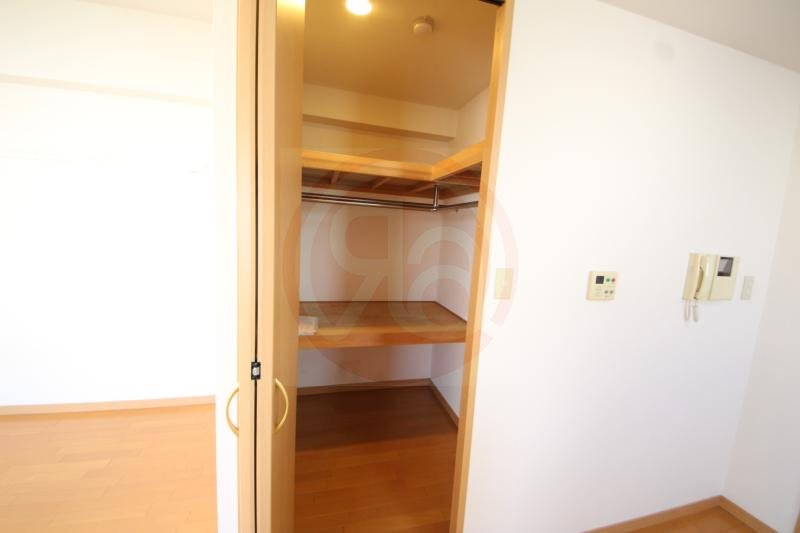 収納　大きなスペースがあり、収納には困りません