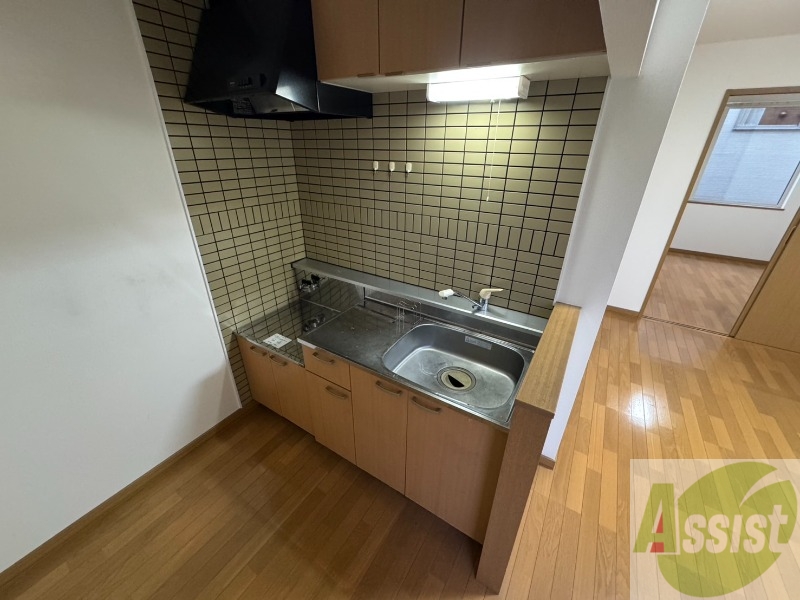 キッチン　キッチンはスペースも広々していて使いやすそうですよ！