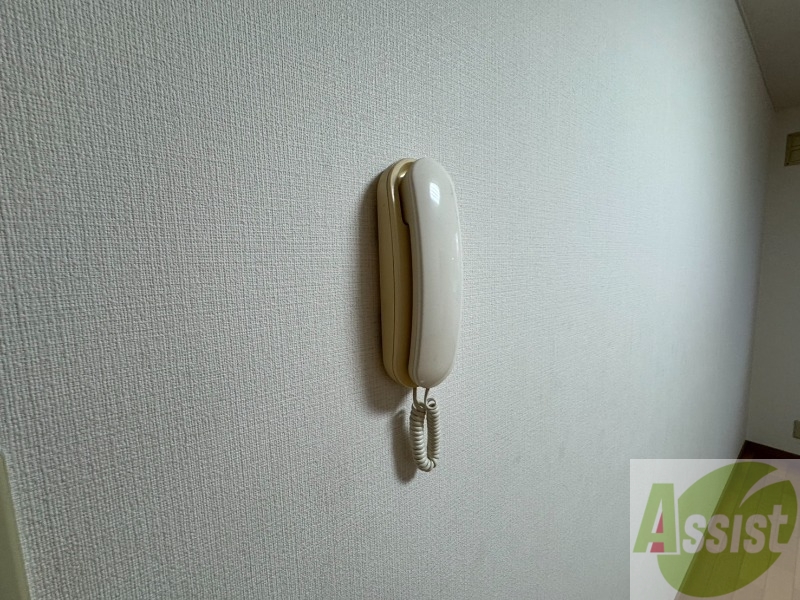 セキュリティ　インターホンは通話ができるので急な訪問があっても安心です。