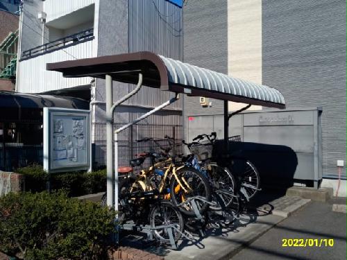 その他共有部分　屋根付き駐輪場