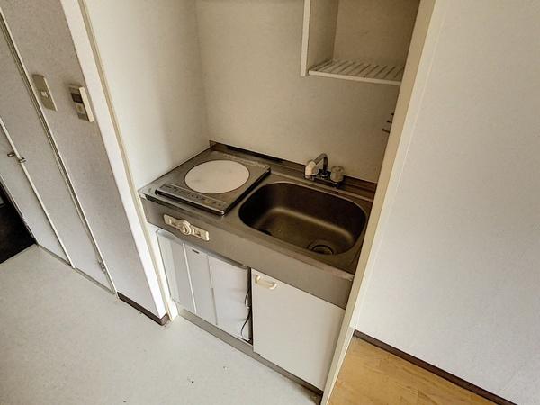 キッチン　コンロ付！