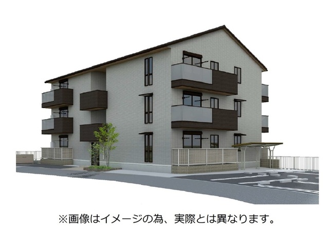 建物外観　外観パース