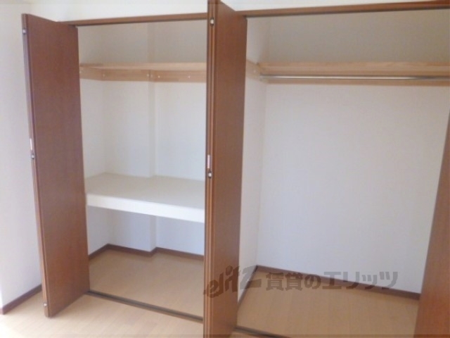 収納　収納力大のクローゼット