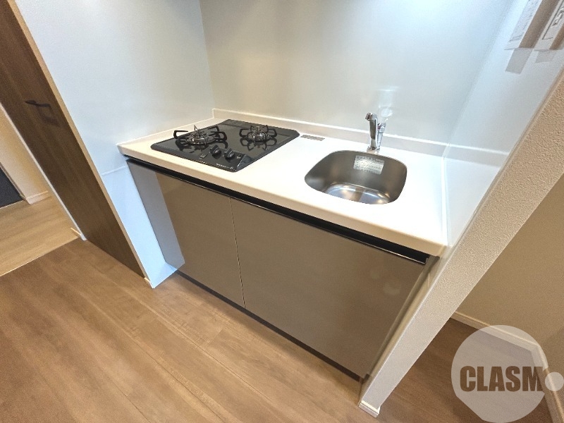 キッチン　２口コンロのシステムキッチン♪