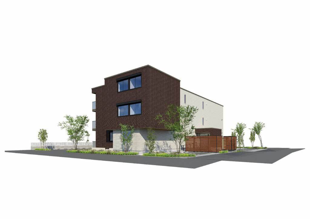 建物外観　完成予想図の為、実際の建物と異なる場合がございます。また、…