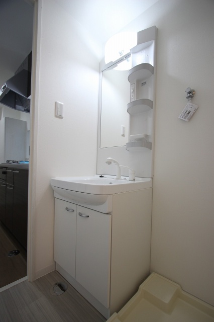 洗面設備　同物件別号室の写真