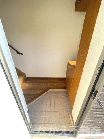 玄関　ゆったりとした玄関です