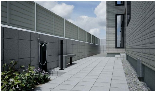 その他共有部分　完成予想パース