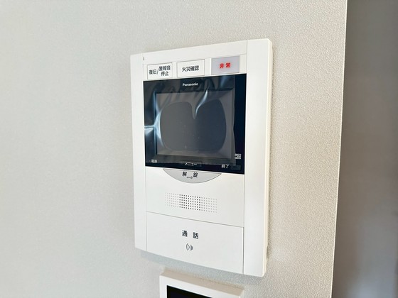 セキュリティ　※別部屋の写真です。