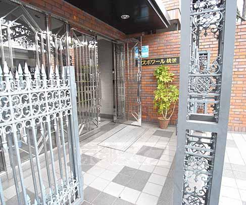 眺望　マンションの玄関です。
