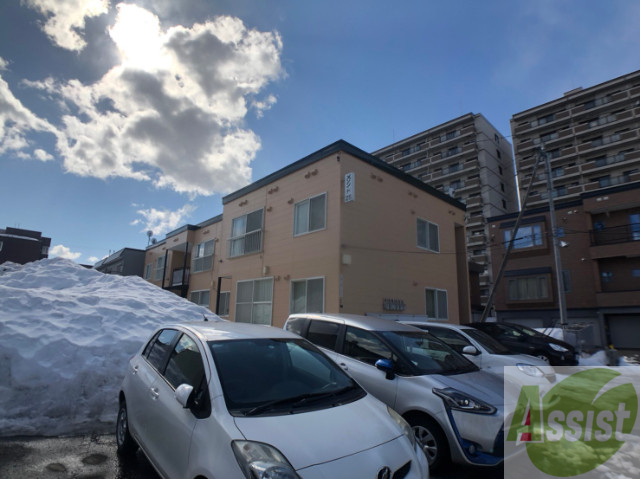 建物外観　札幌市北区北２５条西「メゾン・ド・２５」