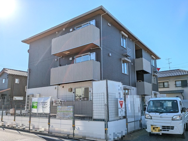 建物外観　建築中