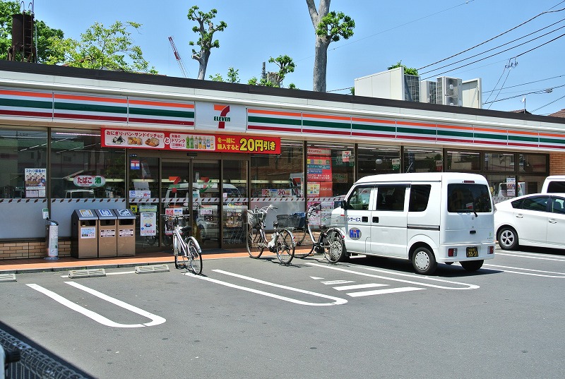 コンビニ　セブンイレブン板橋舟渡1丁目店（コンビニ）まで206m