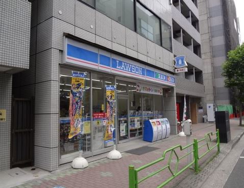 コンビニ　ローソン 新大橋一丁目店（コンビニ）まで460m