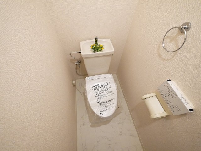 トイレ　ゆったりとした空間のトイレです