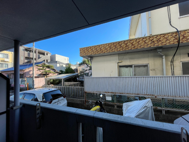 眺望　ベランダからの眺めです