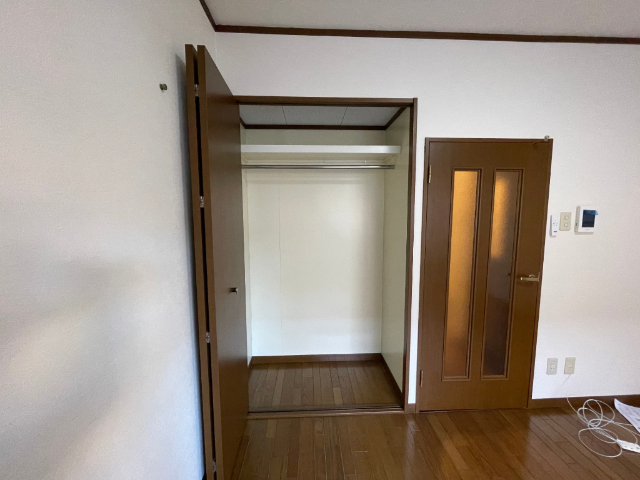 収納　クローゼットです