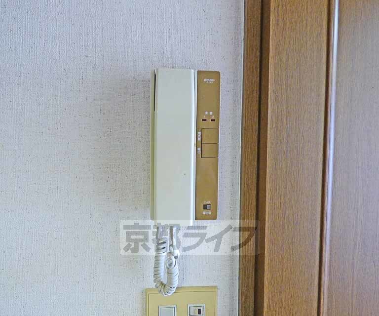 セキュリティ　来客も安心です。