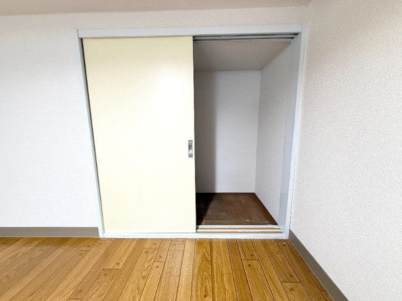 収納　収納付で便利！