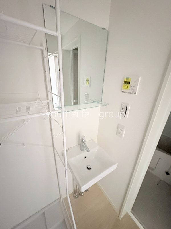 洗面設備　※建築中のためイメージ写真です