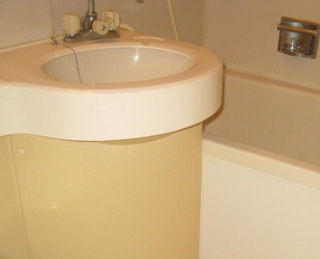 洗面設備　同物件、別号室のものです。