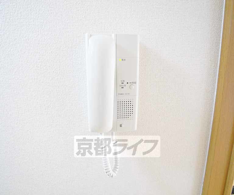 セキュリティ　来客も安心です。