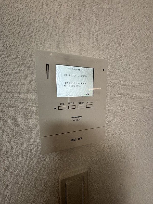 セキュリティ　101号室写真