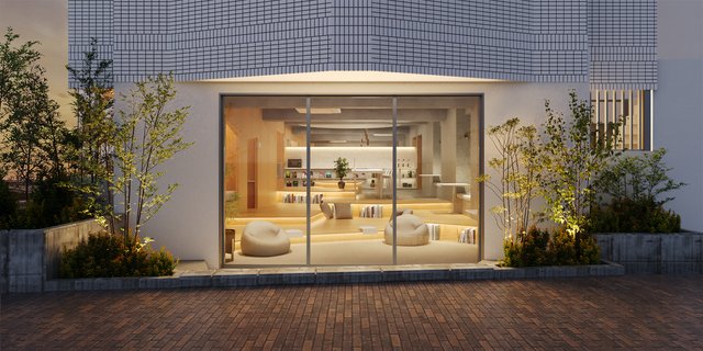 建物外観　落ち着いた雰囲気の外観です