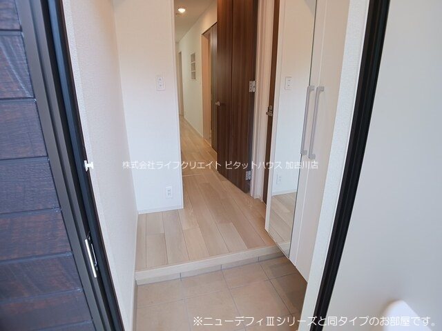 玄関　※同施工例