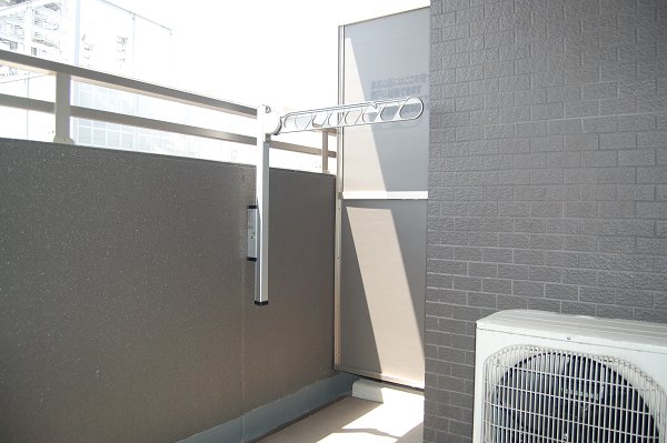 バルコニー　日当たり良好?