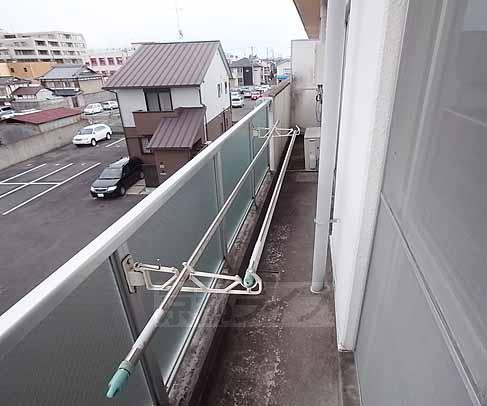 バルコニー　日当たり良好です