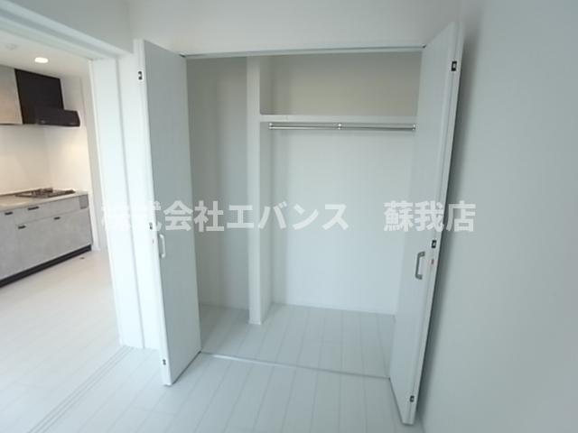 収納　大きなスペースがあり、収納には困りません