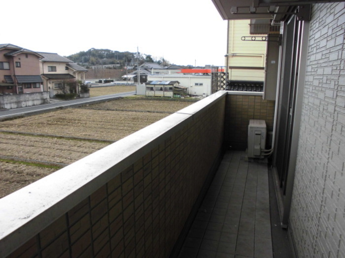 バルコニー　バルコニー付きです