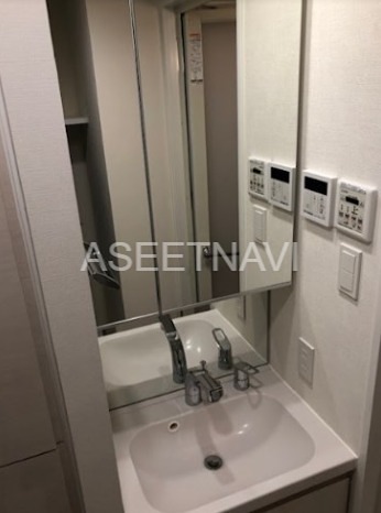 洗面設備　別タイプのお部屋です