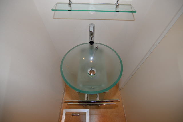 洗面設備　洗面所です