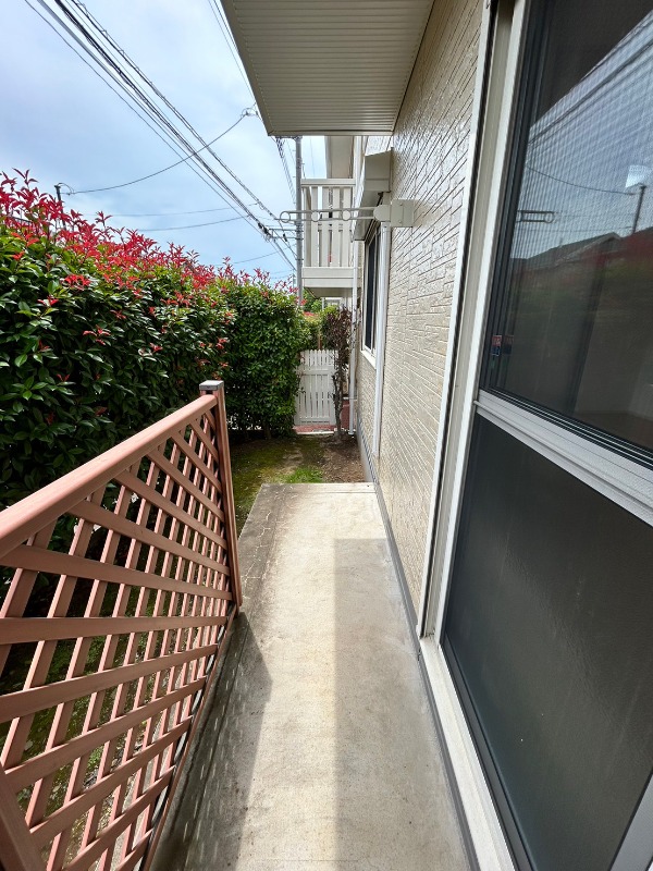 バルコニー　図面と現状に相違がある場合には現状を優先