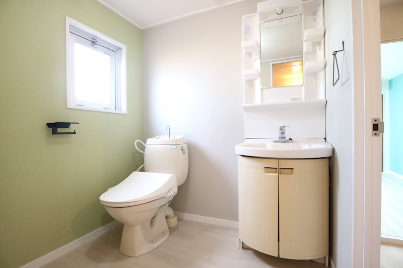 洗面設備　※別号室の参考画像