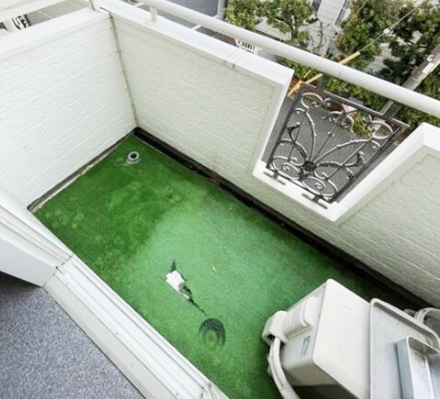 バルコニー　別部屋同仕様タイプ