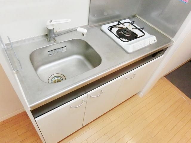 キッチン　★１口ガスコンロ付システムキッチンです★