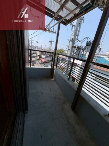 バルコニー　落ち着いた時間を過ごせるバルコニーです